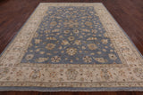 Peshawar Handmade Wool Rug - 9' 0" X 11' 9" - Golden Nile