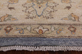 Peshawar Handmade Wool Rug - 9' 0" X 11' 9" - Golden Nile