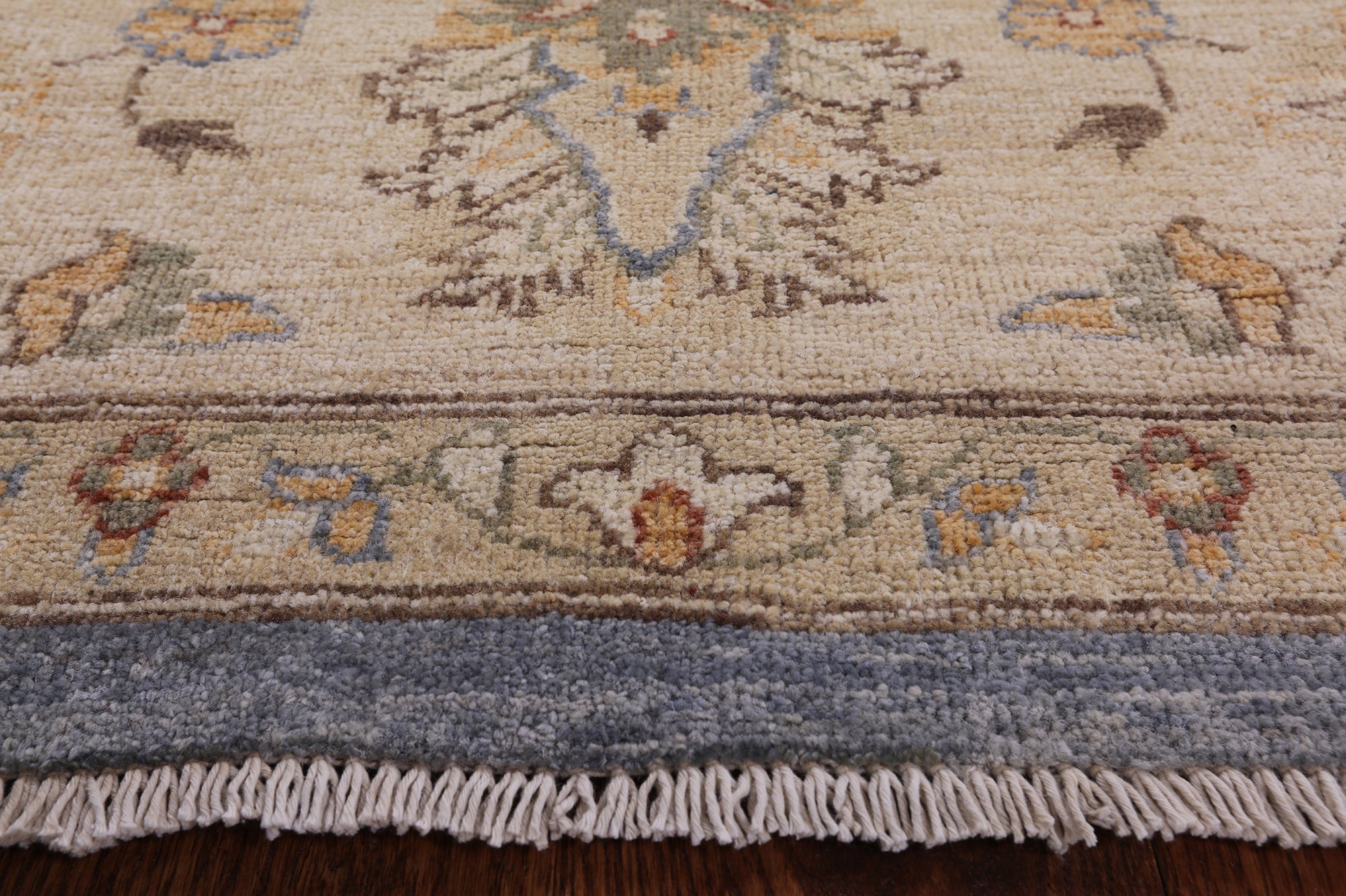 Peshawar Handmade Wool Rug - 9' 0" X 11' 9" - Golden Nile