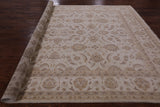 Ivory Peshawar Handmade Wool Rug - 8' 9" X 12' 2" - Golden Nile