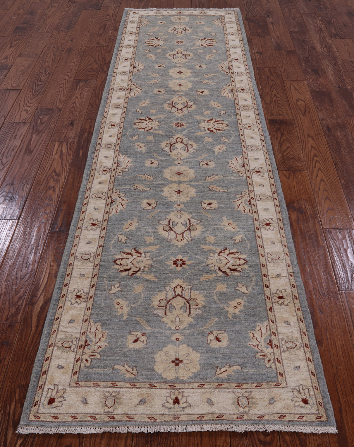 Peshawar Handmade Wool Runner Rug - 2' 8" X 9' 7" - Golden Nile