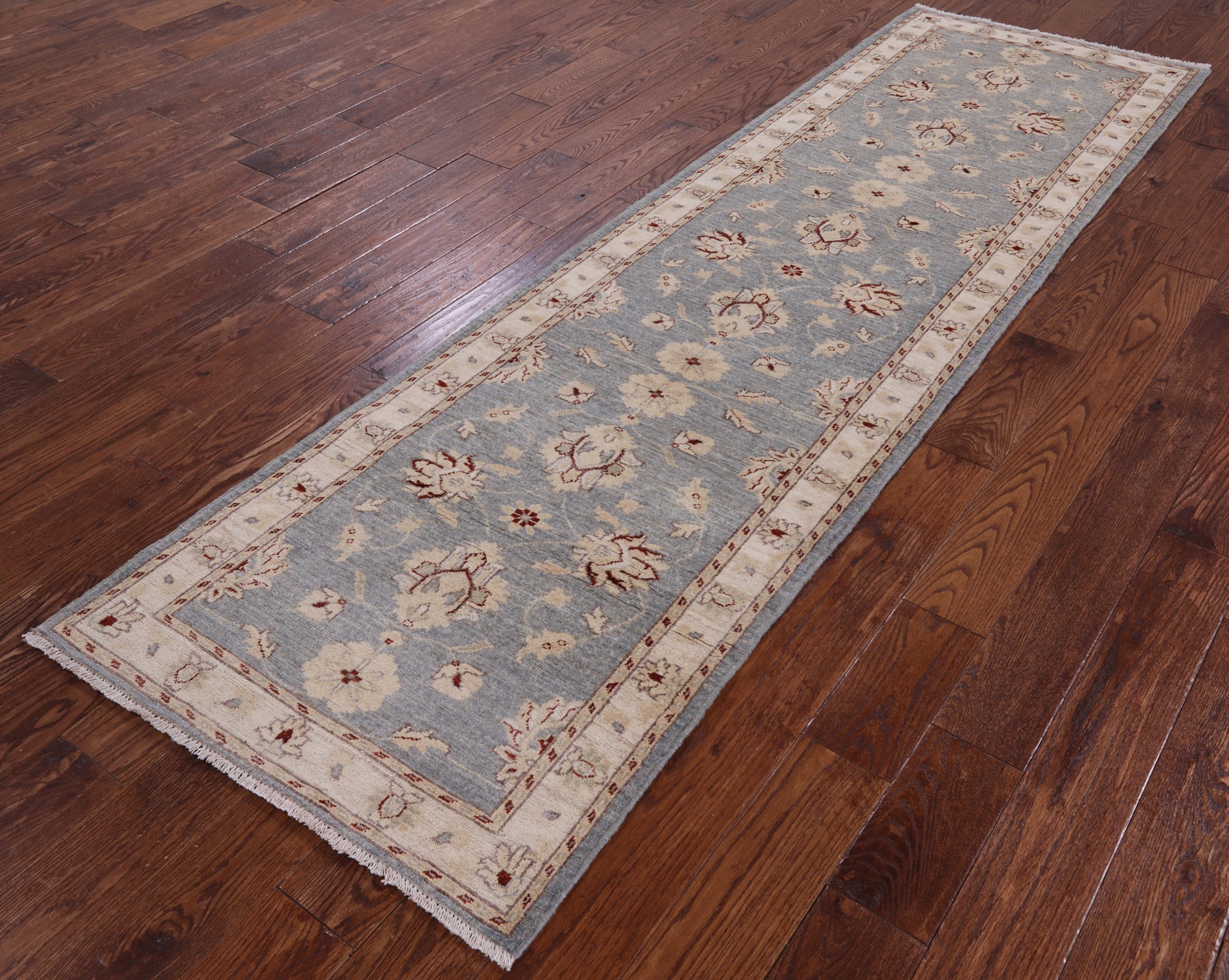Peshawar Handmade Wool Runner Rug - 2' 8" X 9' 7" - Golden Nile