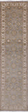 Grey Peshawar Hand Knotted Wool Runner Rug - 2' 7" X 9' 7" - Golden Nile