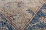 Peshawar Handmade Wool Runner Rug - 2' 8" X 9' 8" - Golden Nile