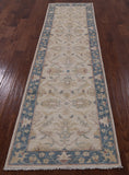 Peshawar Handmade Wool Runner Rug - 2' 8" X 9' 8" - Golden Nile