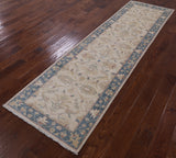 Peshawar Handmade Wool Runner Rug - 2' 8" X 9' 8" - Golden Nile