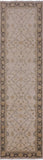 Ivory Peshawar Hand Knotted Runner Rug - 2' 8" X 9' 7" - Golden Nile