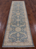 Peshawar Hand Knotted Runner Rug - 2' 8" X 9' 8" - Golden Nile