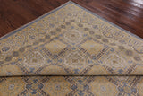 Peshawar Handmade Wool Rug - 9' 1" X 11' 9" - Golden Nile