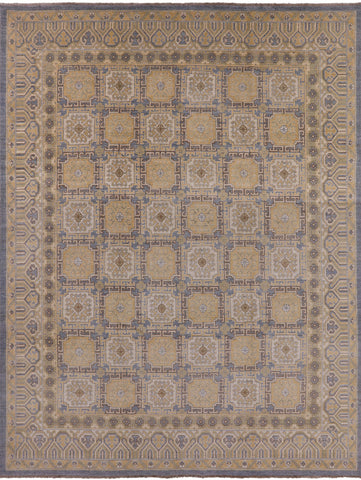 Peshawar Handmade Wool Rug - 9' 1