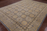Peshawar Handmade Wool Rug - 9' 1" X 11' 9" - Golden Nile