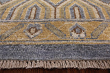 Peshawar Handmade Wool Rug - 9' 1" X 11' 9" - Golden Nile