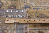 Peshawar Handmade Wool Rug - 9' 1" X 11' 9" - Golden Nile