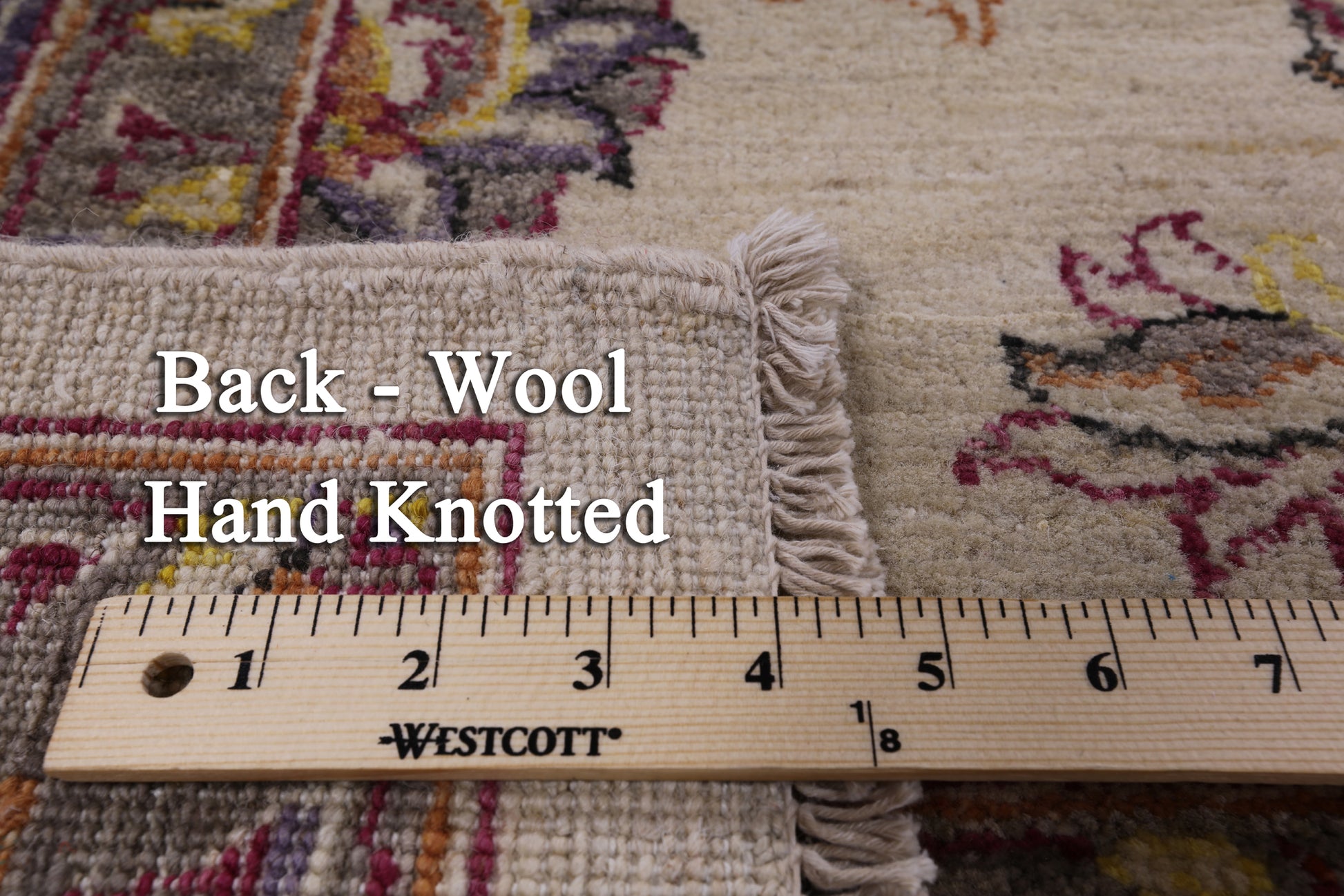 Ivory Fine Serapi Handmade Rug - 8' 2" X 10' 2" - Golden Nile