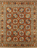 Oriental Wool Ersari Handmade Rug 8 X 10 - Golden Nile