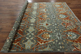 9 X 11 Arts And Crafts Handmade Oriental Area Rug - Golden Nile