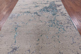 Modern Handmade Wool & Silk Rug - 6' 1" X 8' 10" - Golden Nile