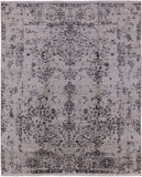 Fine Serapi Hand Knotted Wool & Silk Rug - 8' 1" X 9' 11" - Golden Nile