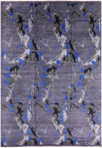 William Morris Hand Knotted Wool Rug - 12' 0