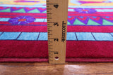 Red Peacock William Morris Hand Knotted Wool Area Rug - 12' 2" X 17' 0" - Golden Nile