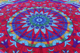 Red Peacock William Morris Hand Knotted Wool Area Rug - 12' 2" X 17' 0" - Golden Nile