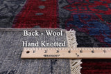 William Morris Handmade Wool Area Rug - 11' 9" X 17' 2" - Golden Nile