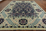 William Morris Hand Knotted Wool Area Rug - 12' X 14' 8" - Golden Nile