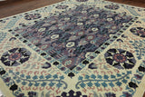 William Morris Hand Knotted Wool Area Rug - 12' X 14' 8" - Golden Nile