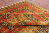 William Morris Handmade Wool Area Rug - 12' 0" X 15' 4" - Golden Nile
