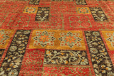 William Morris Handmade Wool Area Rug - 12' 0" X 15' 4" - Golden Nile