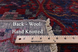 Arts & Crafts Handmade Wool Area Rug - 12' 3" X 15' 2" - Golden Nile