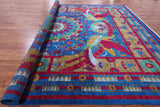 Peacock William Morris Hand Knotted Wool Rug - 12' 3" X 15' 3" - Golden Nile