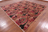 William Morris Hand Knotted Rug - 9' 10" X 10' 7" - Golden Nile