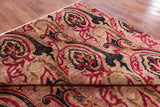 William Morris Hand Knotted Rug - 9' 10" X 10' 7" - Golden Nile