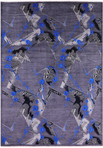 William Morris Hand Knotted Wool Rug - 10' 0