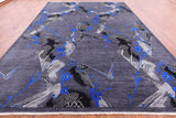 William Morris Hand Knotted Wool Rug - 10' 0" X 14' 3" - Golden Nile