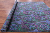 William Morris Handmade Wool Rug - 9' 8" X 14' 0" - Golden Nile