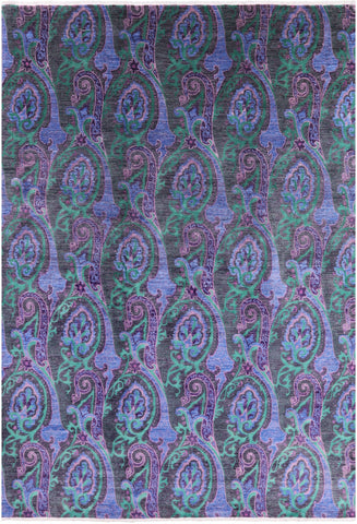 William Morris Handmade Wool Rug - 9' 8