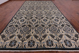 William Morris Hand Knotted Wool Rug - 9' 0" X 16' 0" - Golden Nile