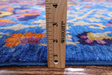 Blue William Morris Hand Knotted Wool Area Rug - 8' 11" X 11' 10" - Golden Nile