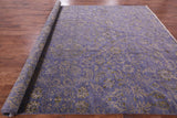 William Morris Handmade Wool Rug - 9' 1" X 11' 9" - Golden Nile