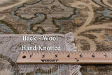 William Morris Handmade Wool Rug - 9' 0" X 18' 1" - Golden Nile