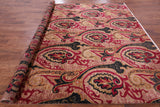 Square William Morris Hand Knotted Rug - 8' 9" X 9' 0" - Golden Nile