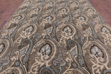 William Morris Handmade Wool Rug - 8' 11" X 16' 2" - Golden Nile
