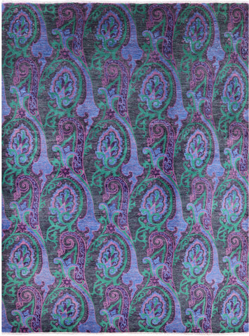 William Morris Handmade Wool Rug - 9' 0