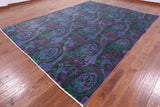 William Morris Handmade Wool Rug - 9' 0" X 12' 0" - Golden Nile