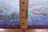 William Morris Handmade Wool Rug - 9' 0" X 12' 0" - Golden Nile