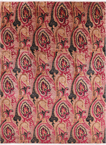 William Morris Handmade Wool Rug - 8' 11