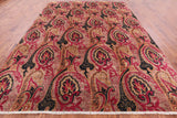 William Morris Handmade Wool Rug - 8' 11" X 12' 0" - Golden Nile