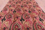William Morris Handmade Wool Rug - 8' 11" X 12' 0" - Golden Nile